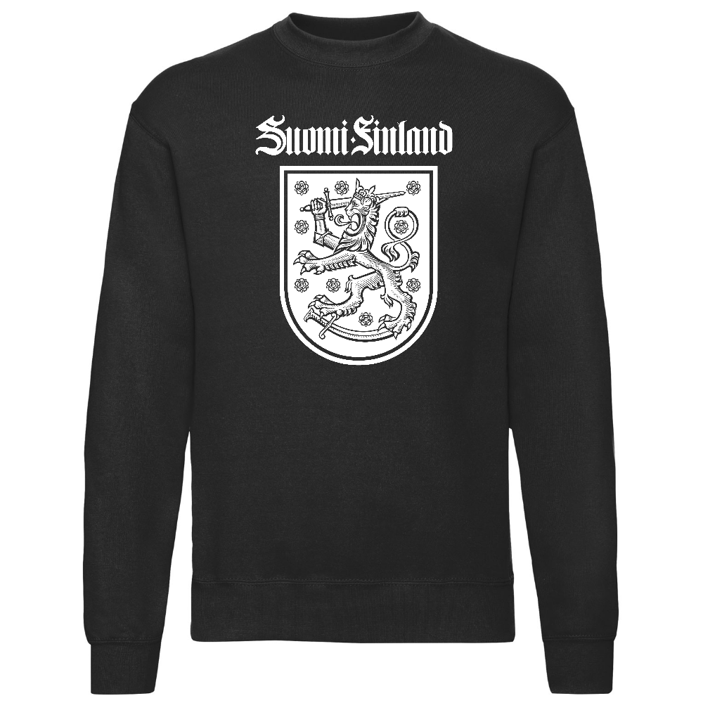 COLLEGEPAITA musta - SUOMI FINLAND (00 2665)