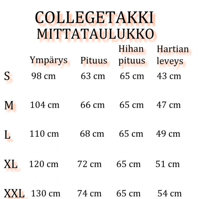COLLEGETAKKI - Leijona
