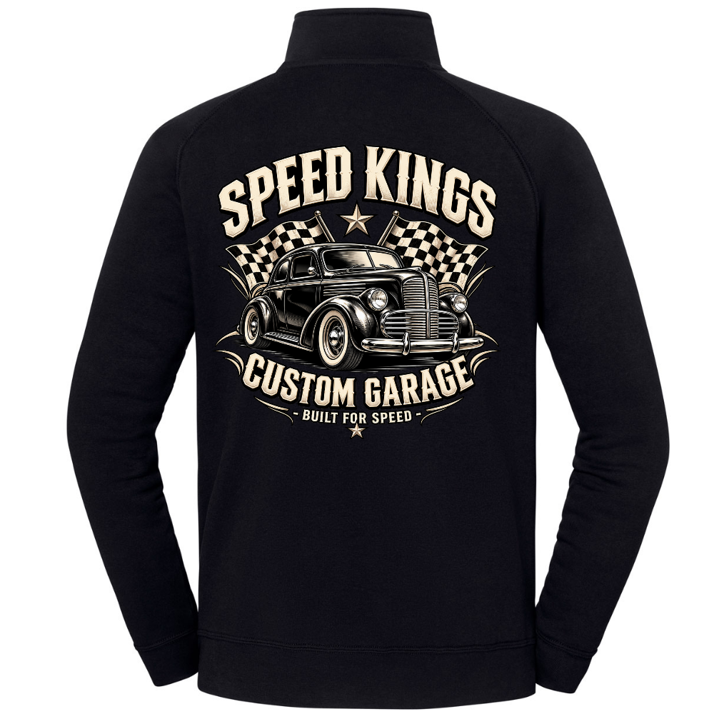 Premium Collegetakki - SPEED KINGS - CUSTOM GARAGE
