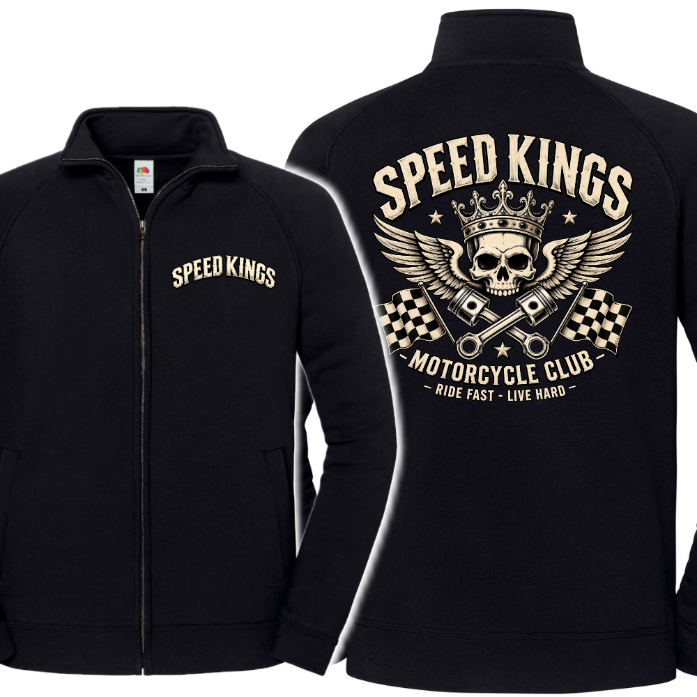 Premium Collegetakki - SPEED KINGS - RIDE FIST