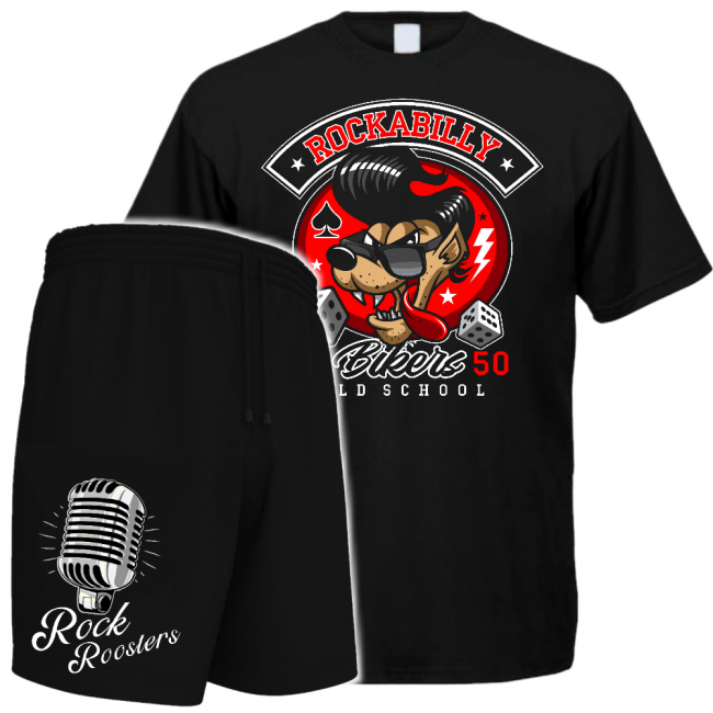 Shortsisetti - ROCKABILLY BIKERS - ROCK ROOSTERS (00 2348)