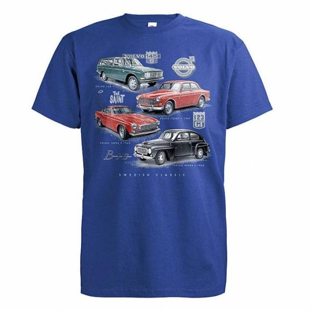 T-PAITA sininen - DC Classic Volvo