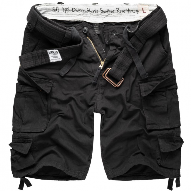 SHORTSIT - DIVISION SHORTS BLACK - SURPLUS