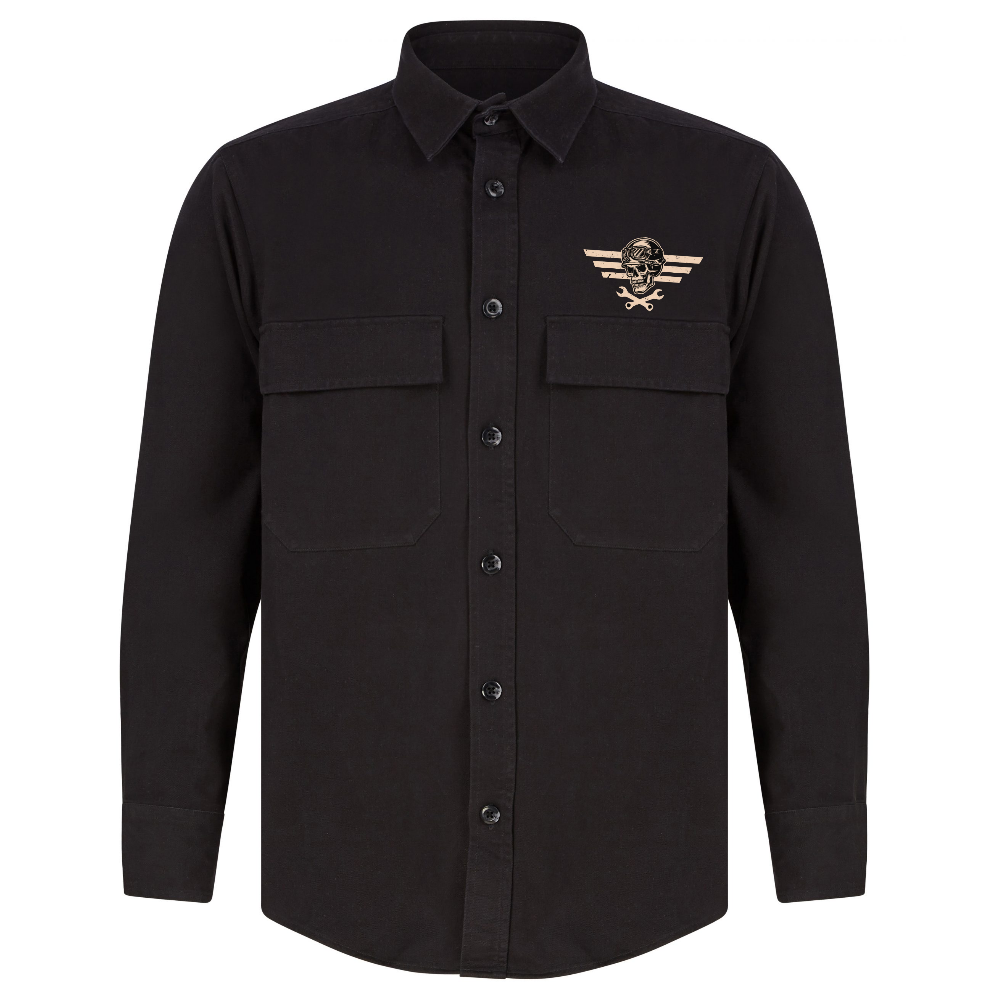 DRILL PAITATAKKI - MOTO CLUB SKULL & WRENCH (2901)