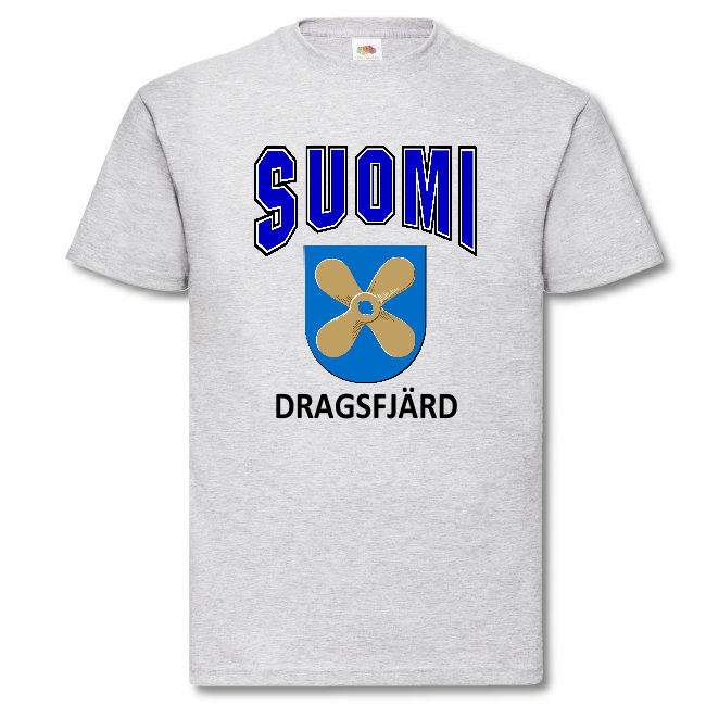 T-PAITA - SUOMI VAAKUNA - DRAGSFJÄRD