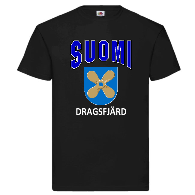 T-PAITA - SUOMI VAAKUNA - DRAGSFJÄRD