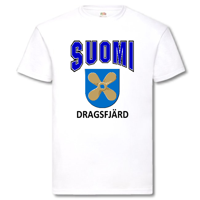 T-PAITA - SUOMI VAAKUNA - DRAGSFJÄRD