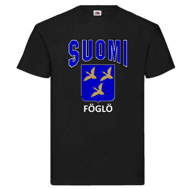 T-PAITA - SUOMI VAAKUNA - FÖGLÖ