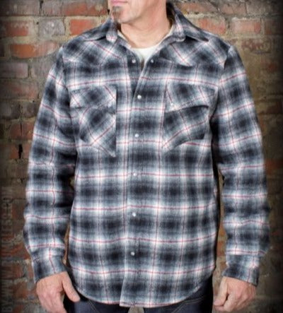 FLANELLIPAITA - Winter Shadow Plaid Shirt - Idaho