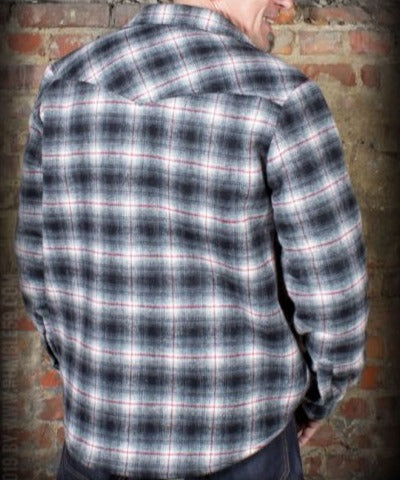 FLANELLIPAITA - Winter Shadow Plaid Shirt - Idaho