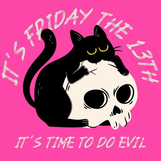 NAISTEN PAITA Fuchsia - FRIDAY 13
