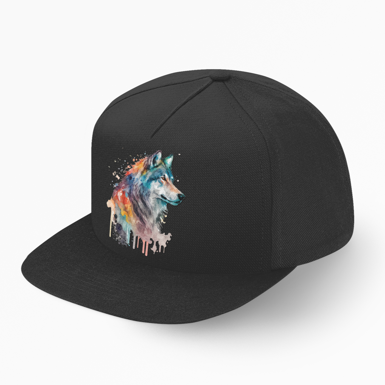 SUORALIPPA SNAPBACK LIPPIS - WATERCOLOR WOLF (00 2708)