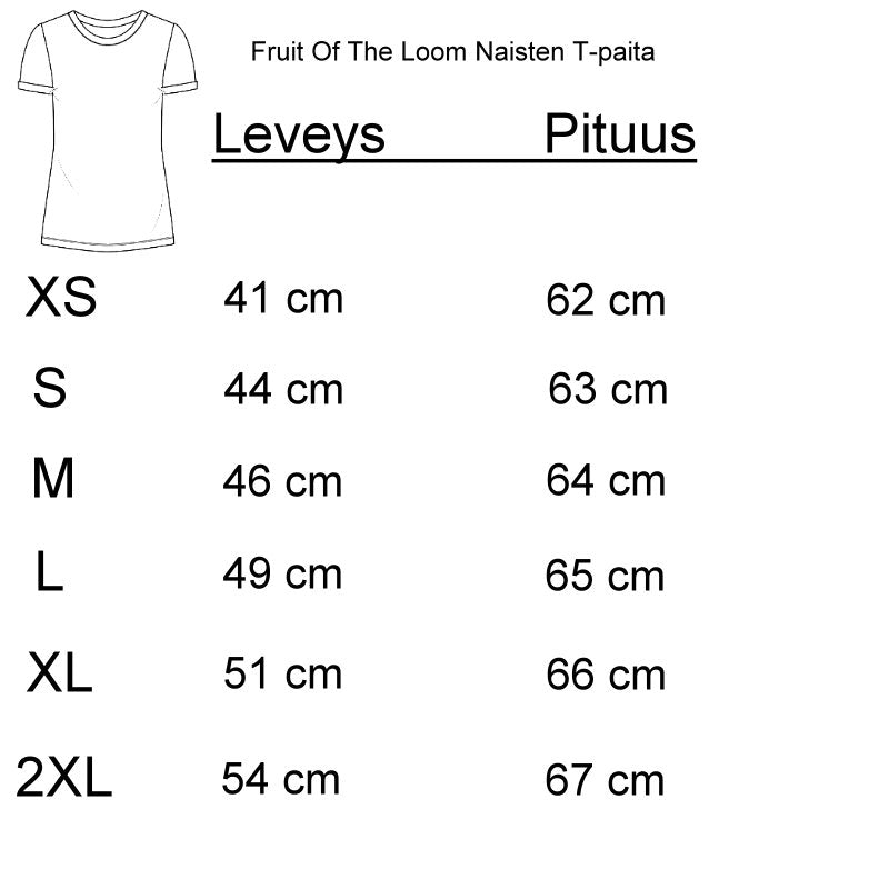 NAISTEN T-PAITA - JUSTIINA (00 513)