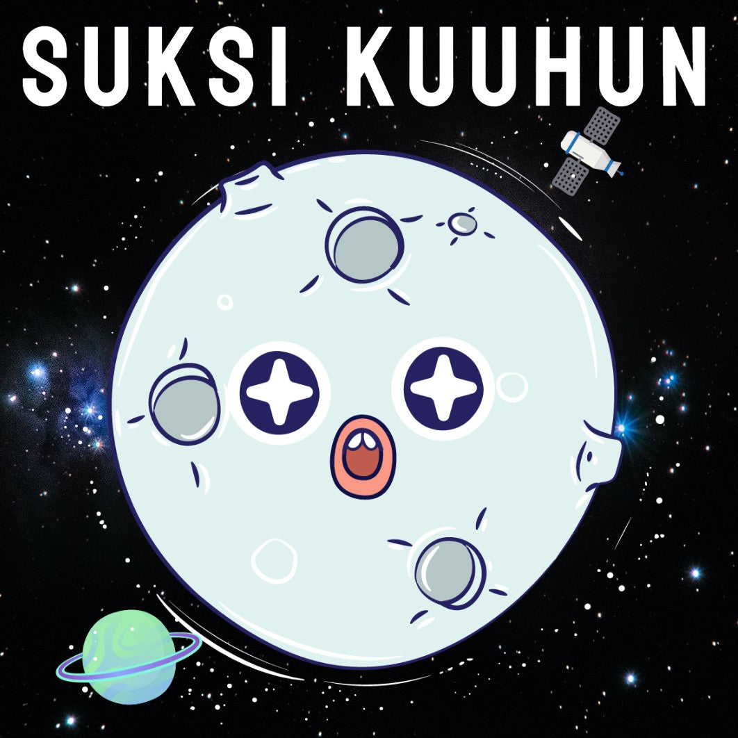 T-PAITA MUSTA - SUKSI KUUHUN - KAMALA LUONNE (474)