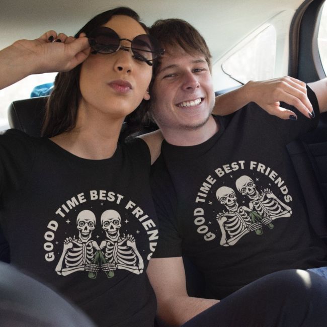 NAISTEN PAITA MUSTA - GOOD TIME (776A)