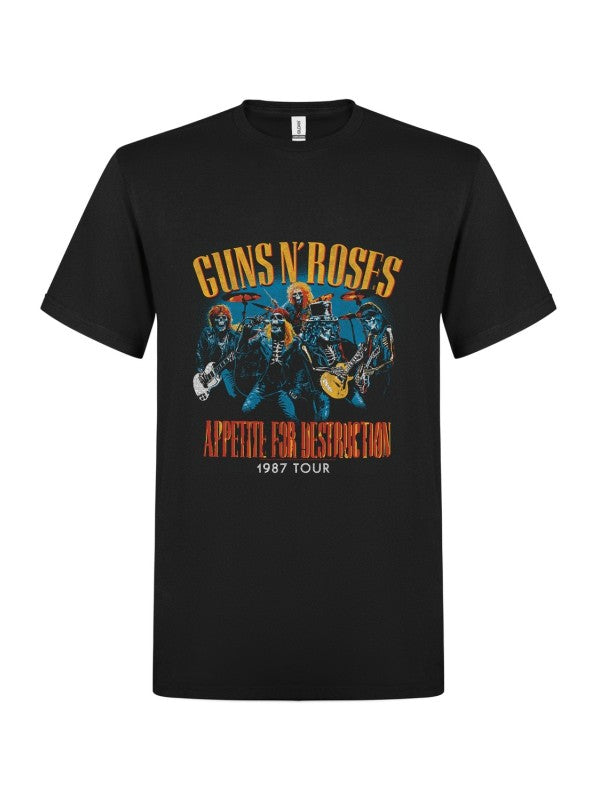 T-PAITA - Guns 'n' Roses - Appetite for destruction live skulls 1987 (LF8672)