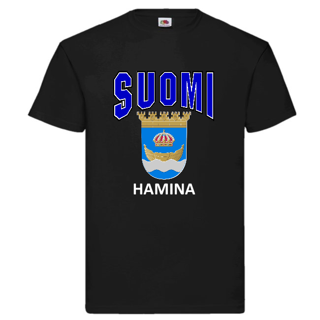 T-PAITA - SUOMI VAAKUNA - HAMINA