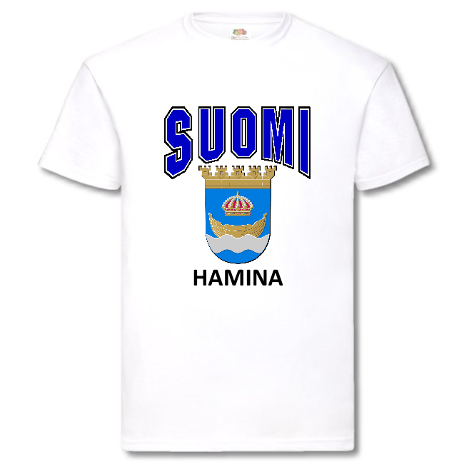 T-PAITA - SUOMI VAAKUNA - HAMINA