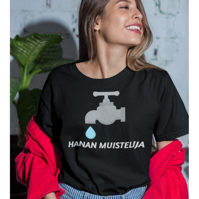 T-PAITA MUSTA - HANAN MUISTELIJA - KAMALA LUONNE (00 2079)
