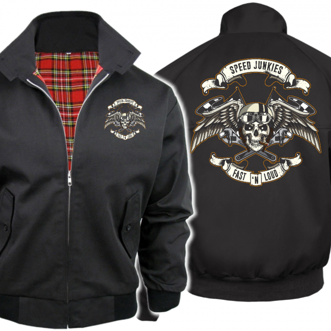 Harrington-takki - SPEED JUNKIES (00 2077)