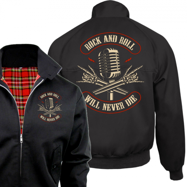 Harrington-takki - ROCK AND ROLL (00 1826)