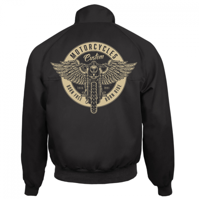 Harrington-takki - MOTORCYCLES CUSTOM (1279)