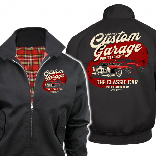 Harrington-takki - CUSTOM GARAGE (00 1242A)