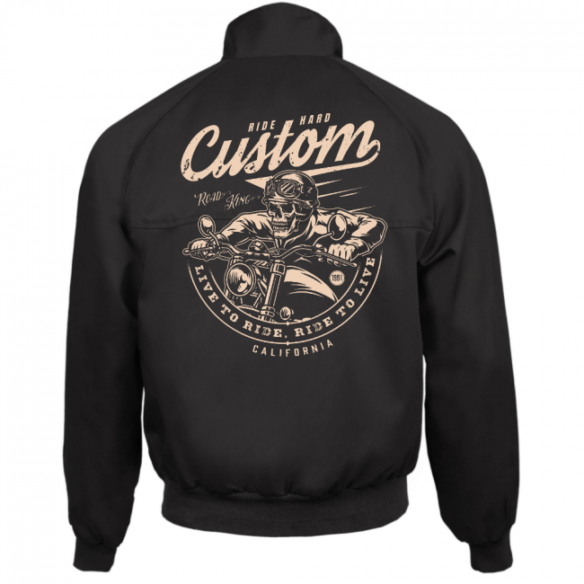 CUSTOM Harrington takki - RIDE HARD (2501)