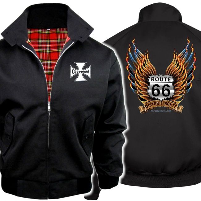 Harrington-takki - ROUTE 66 WINGS (402)