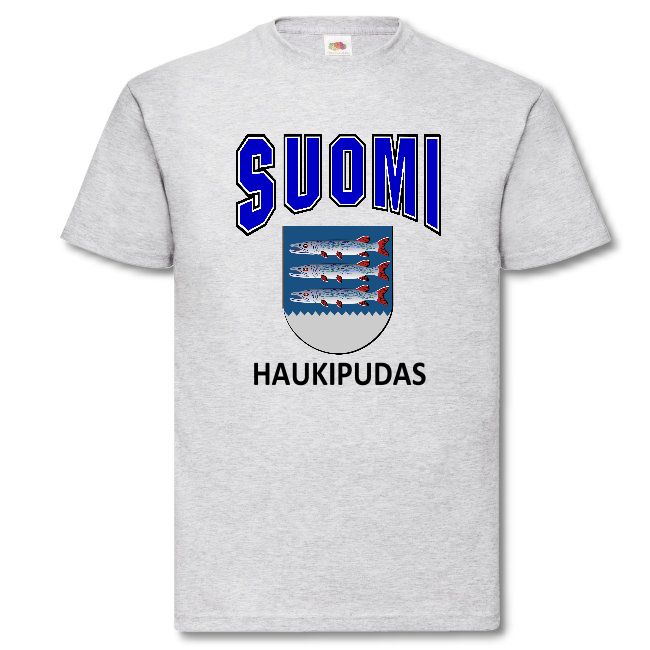 T-PAITA - SUOMI VAAKUNA - HAUKIPUDAS