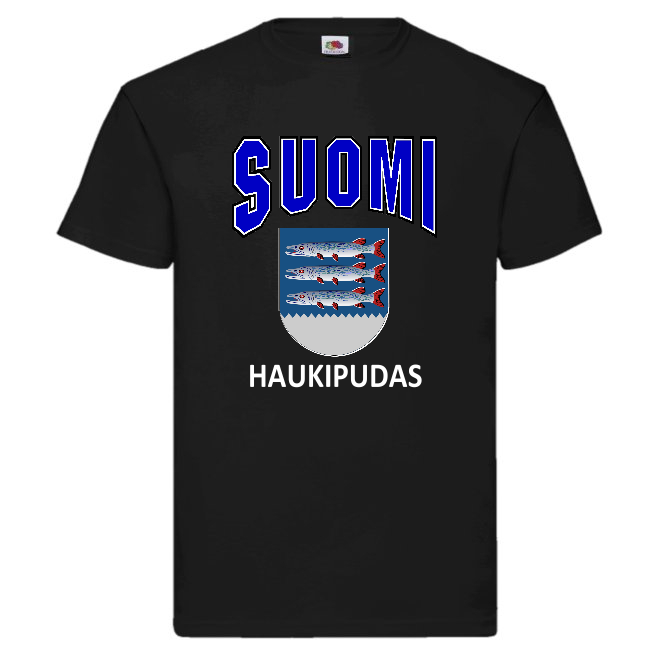 T-PAITA - SUOMI VAAKUNA - HAUKIPUDAS