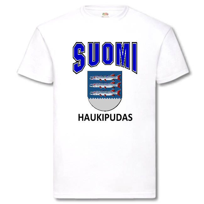 T-PAITA - SUOMI VAAKUNA - HAUKIPUDAS