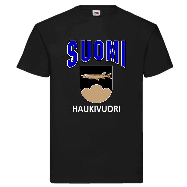 T-PAITA - SUOMI VAAKUNA - HAUKIVUORI