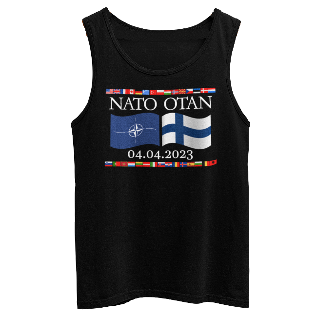 HIHATON PAITA MUSTA - NATO OTAN, SUOMI (00 2197)