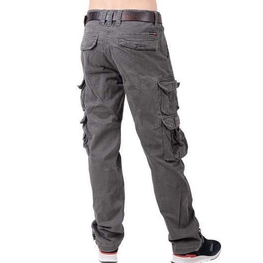 THOR STEINAR - Cargohose Ken - oliivi - pituus 32"