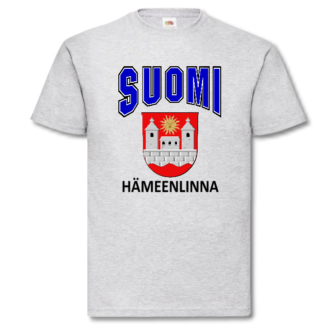 T-PAITA - SUOMI VAAKUNA - HÄMEENLINNA