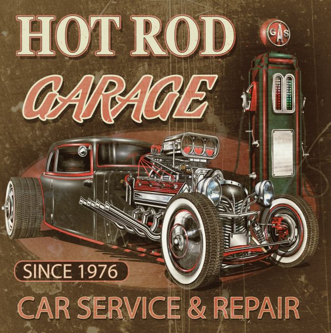 Paitakuva - HOT ROD GARAGE (00 2285)