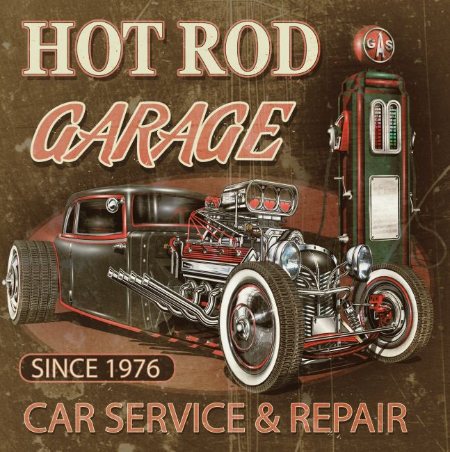 Paitakuva - HOT ROD GARAGE (00 2285)