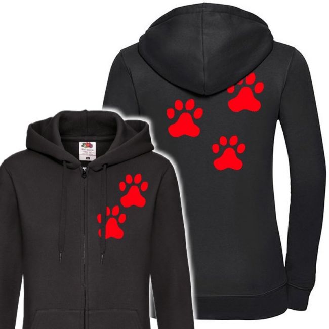 NAISTEN VETOKETJUHUPPARI MUSTA - TASSUT (00 707)