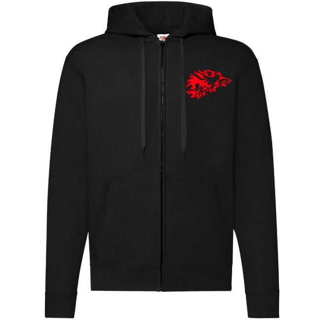 VETOKETJUHUPPARI MUSTA - TRIBAL SUSI (1392)