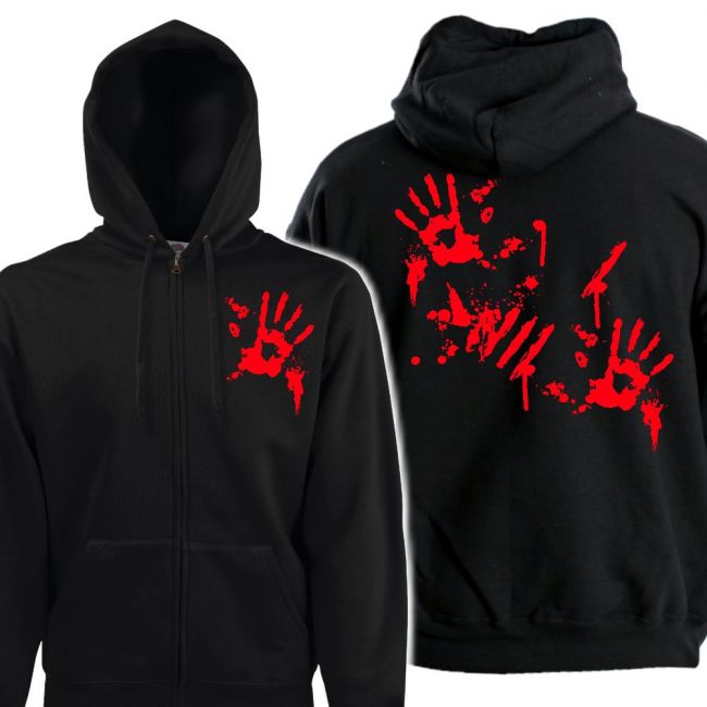 VETOKETJUHUPPARI MUSTA - VERI KÄDET (00 1915)