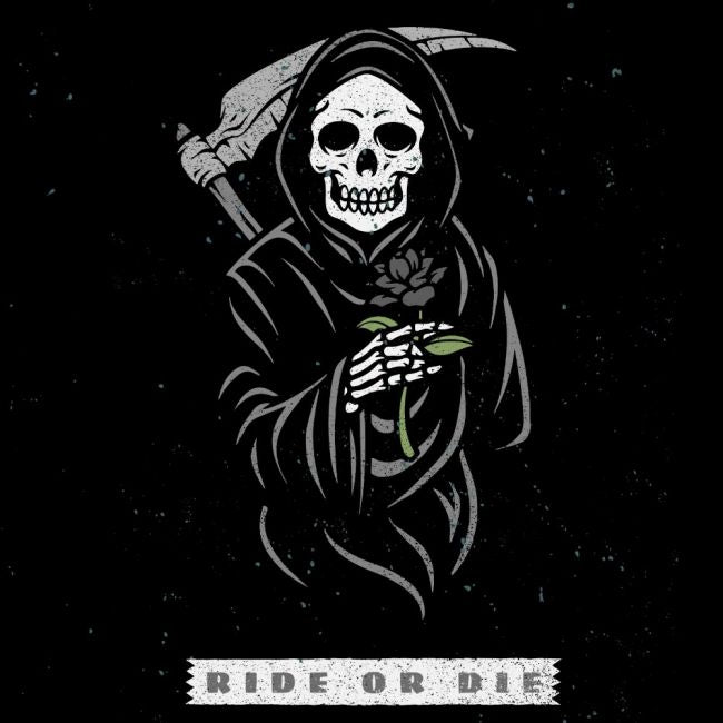 CLASSIC HUPPARI musta - RIDE OR DIE (548)