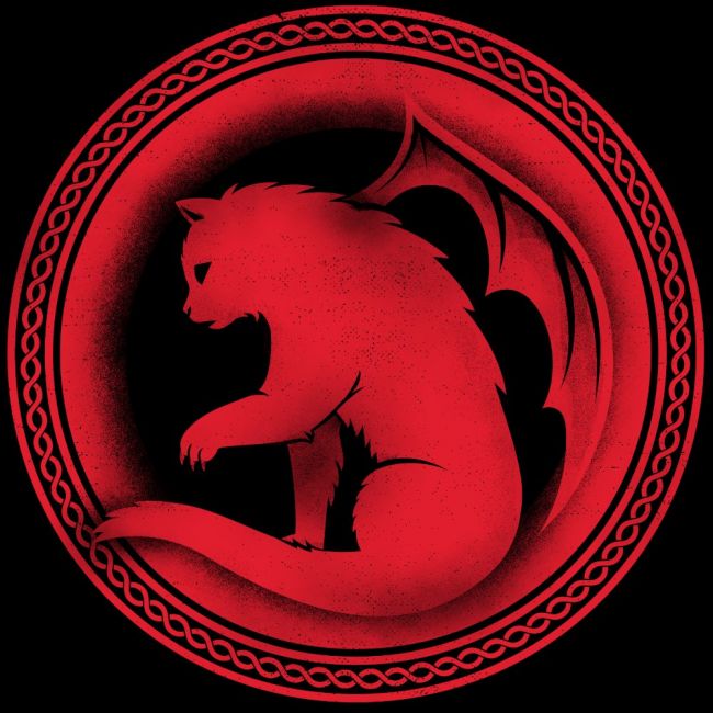 NAISTEN CLASSIC HUPPARI MUSTA - DEVIL CAT