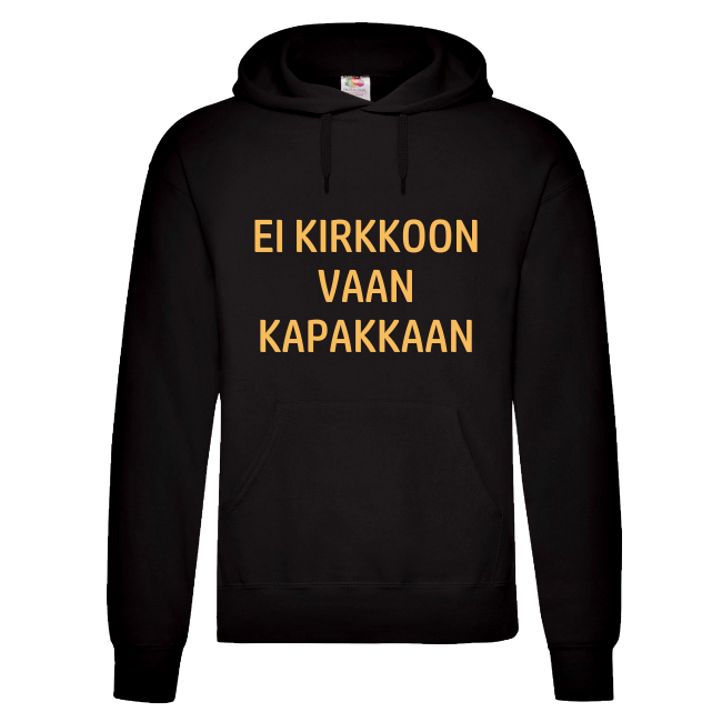 HUPPARI MUSTA - EI KIRKKOON VAAN KAPAKKAAN (1851)