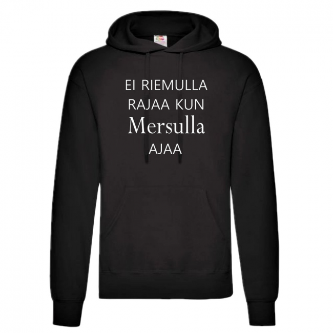 CLASSIC HUPPARI musta - ei riemulla rajaa (00 1461)