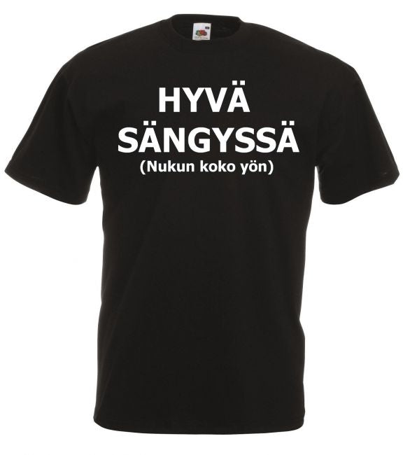 T-PAITA - HYVÄ SÄNGYSSÄ (2649)