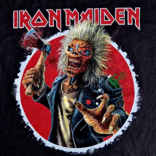 T-PAITA - Iron Maiden Axe Eddie Exploding Circle (LF8656)