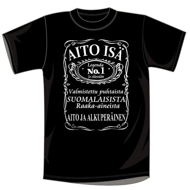 MIESTEN T-PAITA + VAUVAN BODY AITO ISÄ (00 1159)
