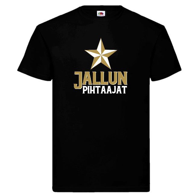 T-PAITA - JALLUN PIHTAAJAT MUSTA (00 1078)