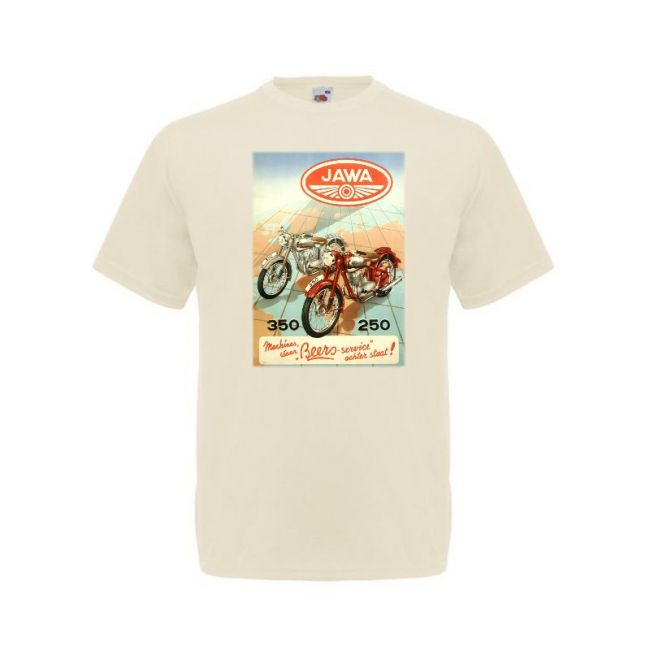 RETRO T-PAITA LUONNONVALK. - JAWA (00 535)